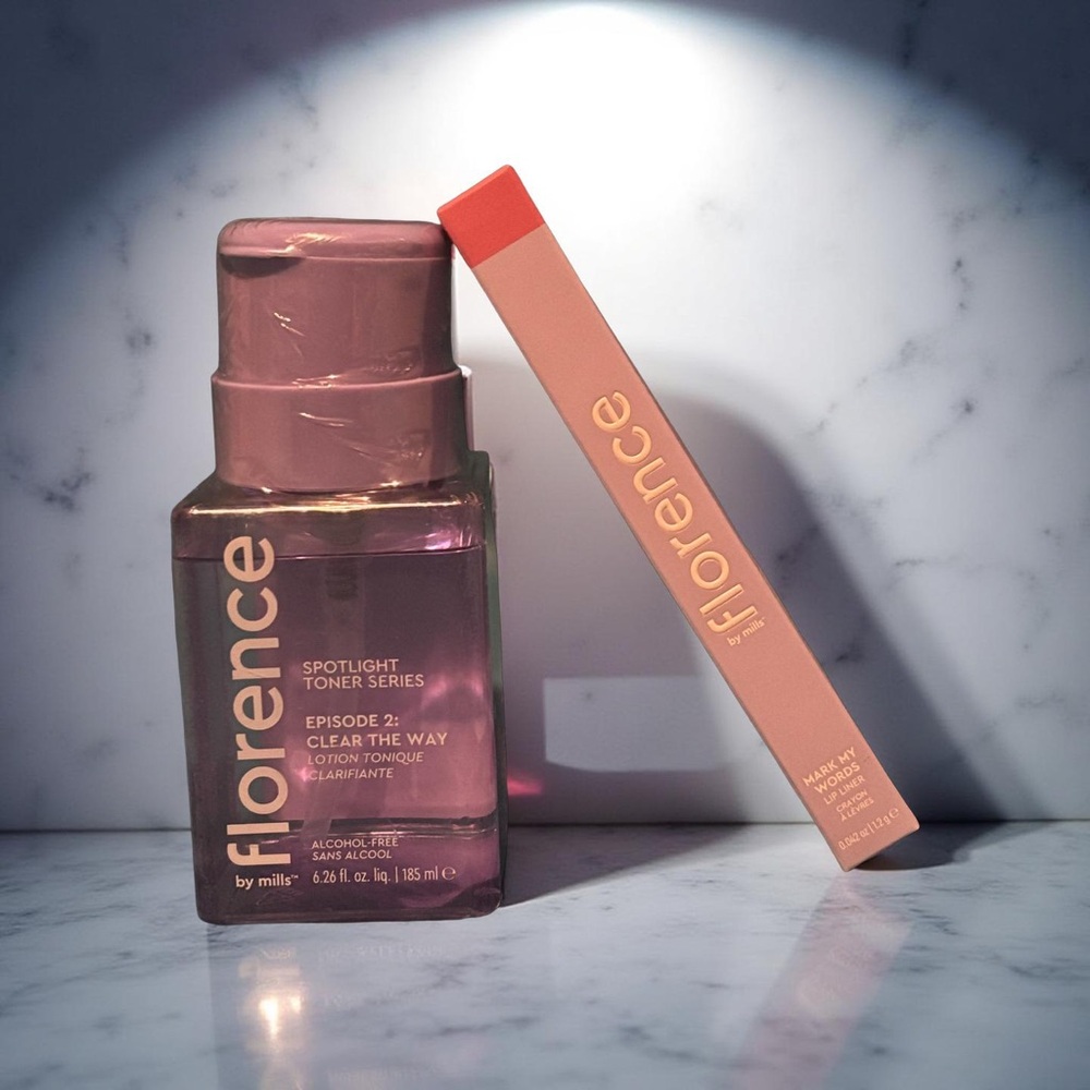🌸 Florence by Mills – Spotlight Toner & Lip Liner Duo 🌸